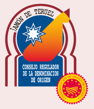 Sello del Consejo Regulador de la Denominación de Origen Jamón de Teruel
